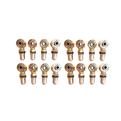 1.25" Gold Rebuildable Rod End