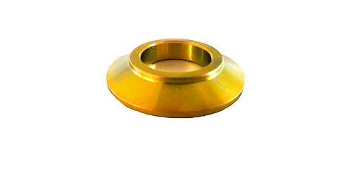 3/4" BORE CONE SPACER .250" THICK ZINC COATED MILD STEEL