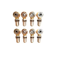 1.25" Gold Rebuildable Rod End