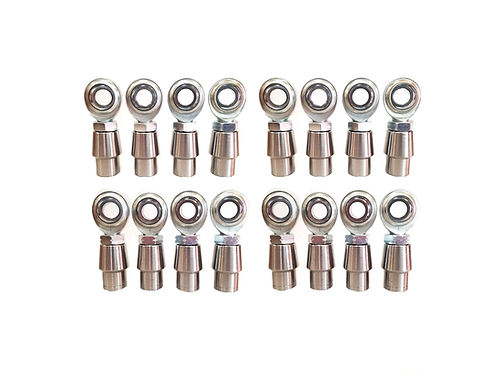 HALF SET OF ECONOMY 5/8 X 5/8-18 (4LH & 4RH)