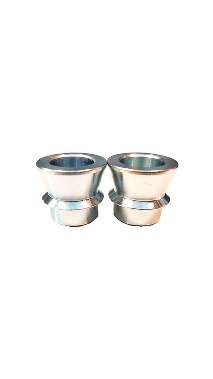 3/4 to 9/16 High Misalignment Spacer Zinc Plated Steel 2 Inch Mounting Width