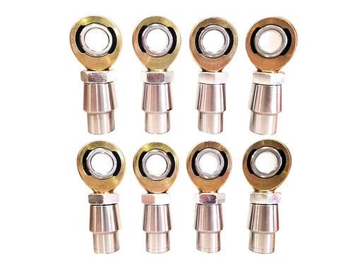 HALF SET 3/4" X 3/4" GOLD HEIM JOINTS (4LH & 4RH)