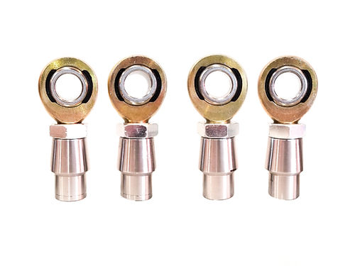 QUARTER SET 3/4" X 3/4" GOLD HEIM JOINTS (2LH & 2RH)