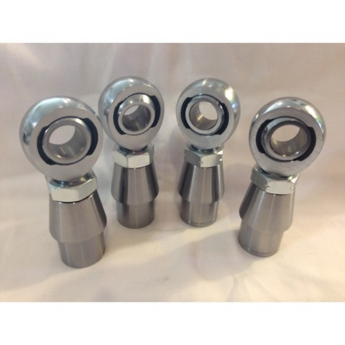 1/4 SET (4) 3/4" X 3/4" HEIMS, BUNGS, AND JAM NUTS (2 LH AND 2 RH)