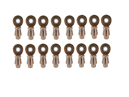 7/8" X 3/4" BORE GOLD HEIMS NO SPACERS (8LH & 8RH)