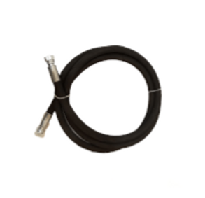 3/8"8' long hyperflex hose Rated 2570 PSI